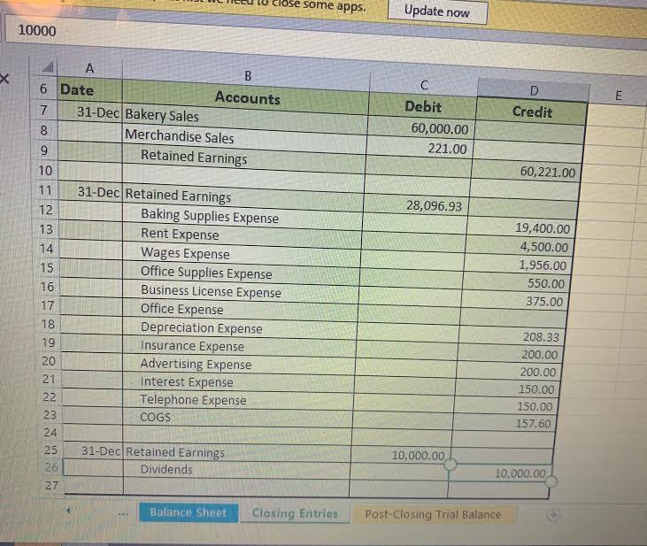 Solved I need help on the Financial Statement part of | Chegg.com