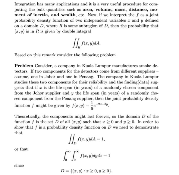 Solved Use your knowledge of improper integrals to verify | Chegg.com