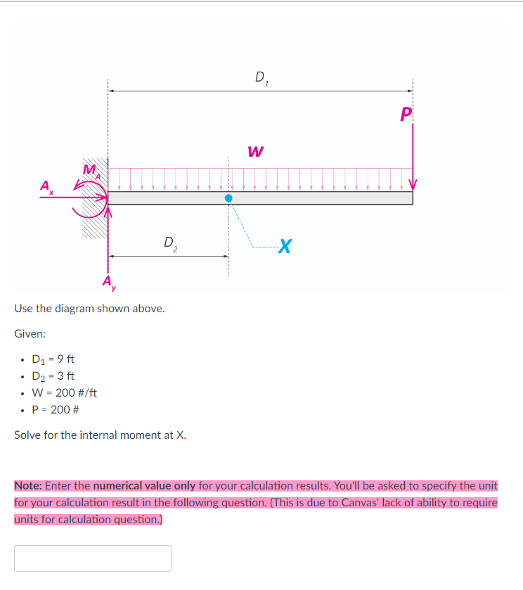 Solved Use the diagram shown above. Given - D1=12ft - D2=8ft | Chegg.com