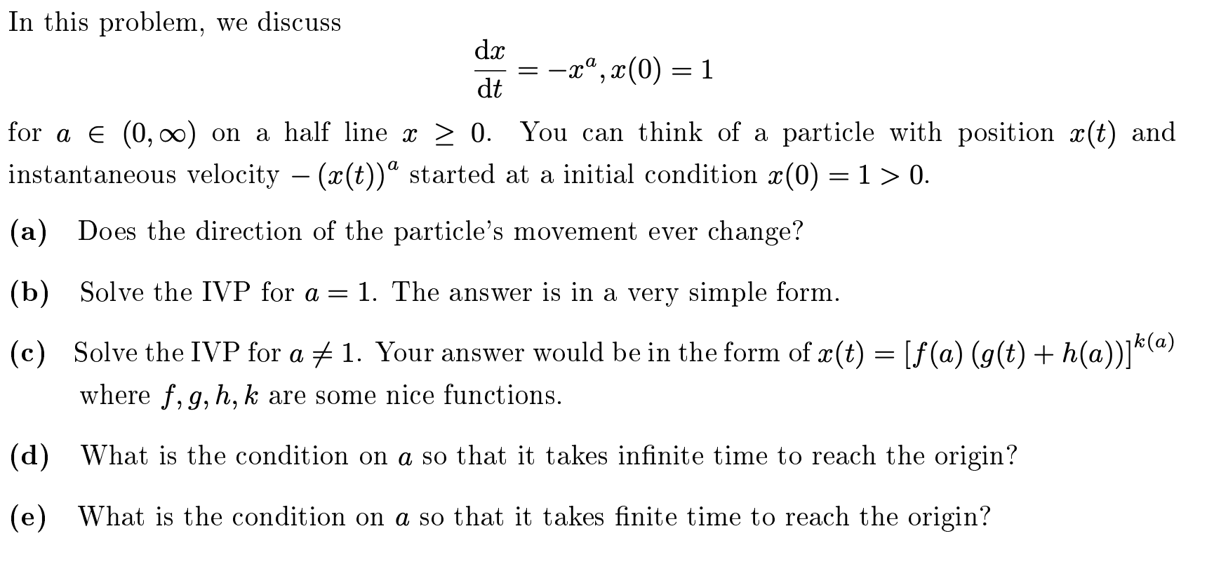 Solved In This Problem We Discuss Dx X9 X 0 1 Fo Chegg Com