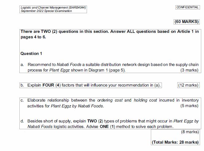 There are TWO (2) questions in this section. Answer | Chegg.com