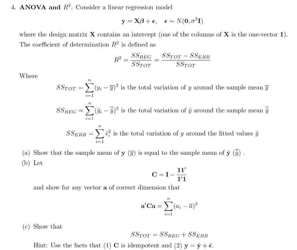 Solved I Only Need An Explanation Proof For Part C So Chegg Com