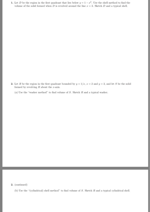 Solved 1. Let D be the region in the first quadrant that | Chegg.com