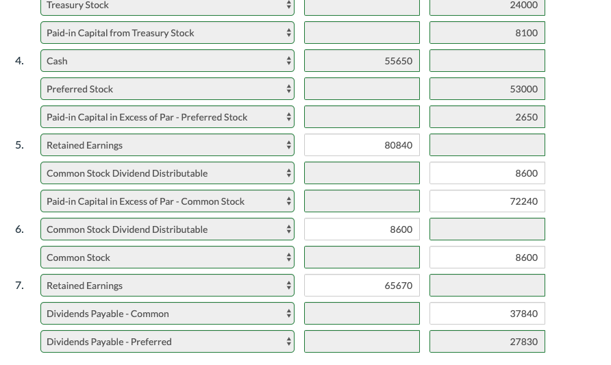 Solved Vaughn Company reported the following amounts in the | Chegg.com