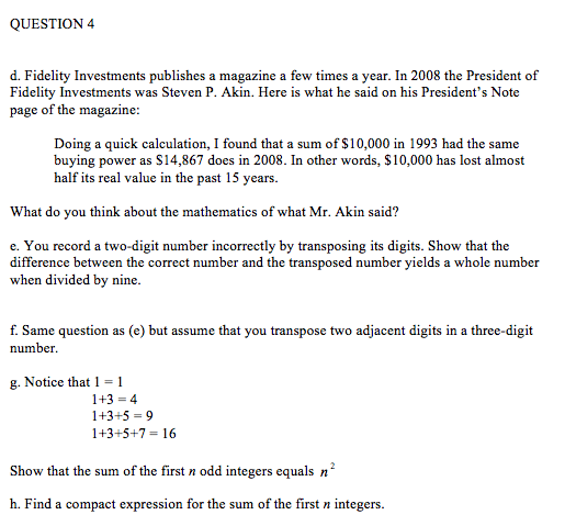 Solved QUESTION 4 D. Fidelity Investments Publishes A | Chegg.com