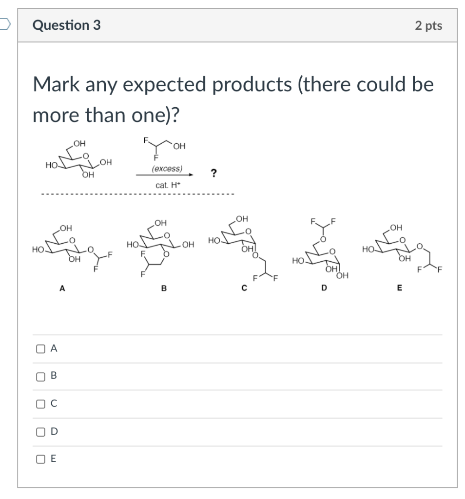 Solved ) a Question 1 1 pts Which is the expected major | Chegg.com