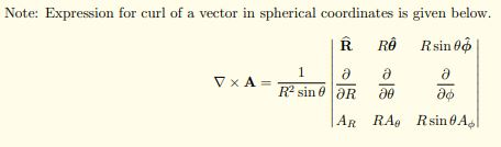 Solved 1. The Magnetic Vector Potential Due To An | Chegg.com