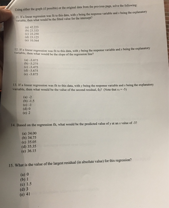 Solved Consider The Following Bivariate Data Set For | Chegg.com