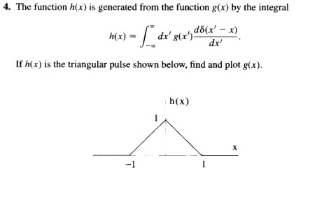 Solved I have been having a hard time with delta functions, | Chegg.com