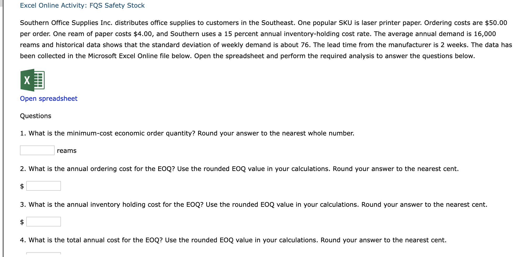 Southern Office Supplies Inc. distributes office