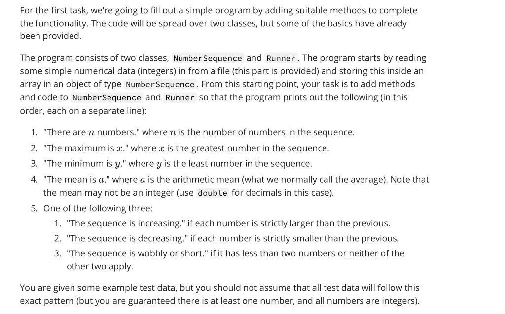 Solved Programming Fundamentals I have a problem to do this | Chegg.com