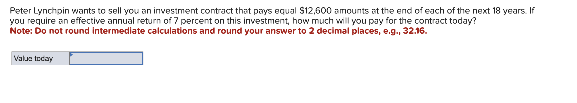 Solved You have your choice of two investment accounts. | Chegg.com