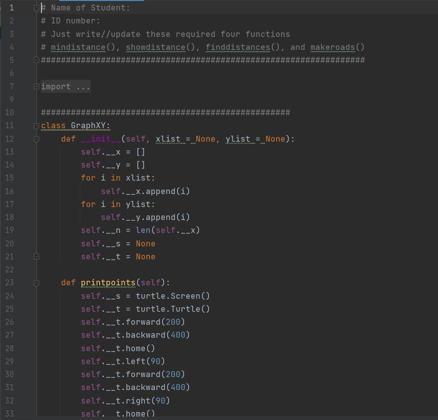 Solved Objective: We want to construct the cities graph and | Chegg.com