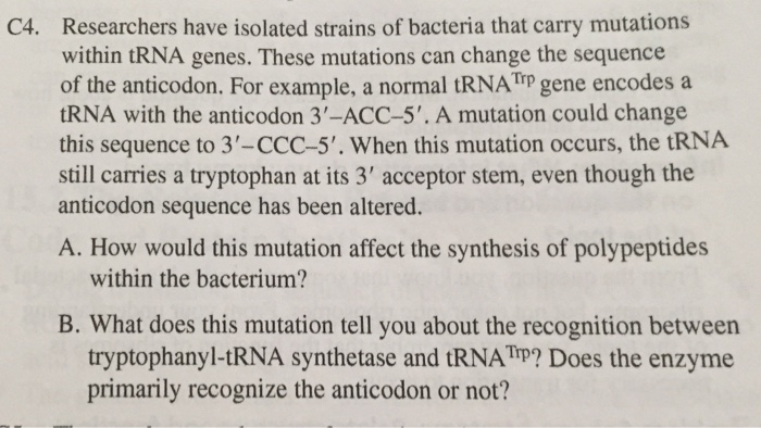 Solved: Researchers Have Isolated Strains Of Bacteria That... | Chegg.com