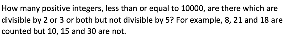 Solved How Many Positive Integers Less Than Or Equal To 3874