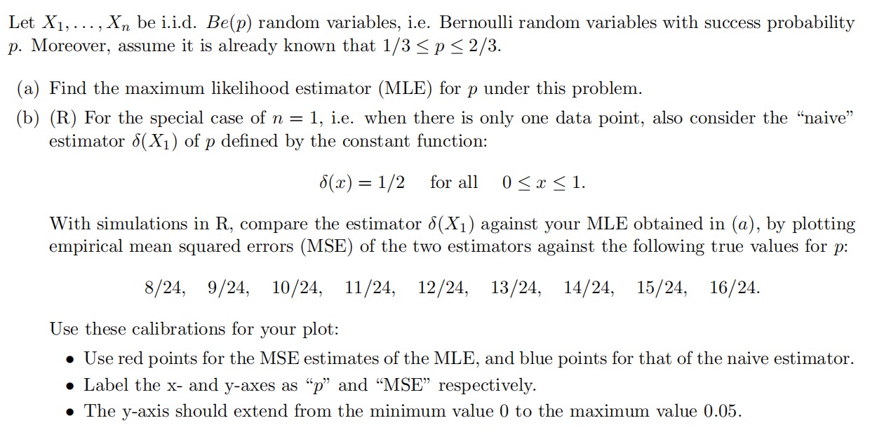 Solved (R) Come Up With A Dataset With Exactly 9 Data Points | Chegg.com