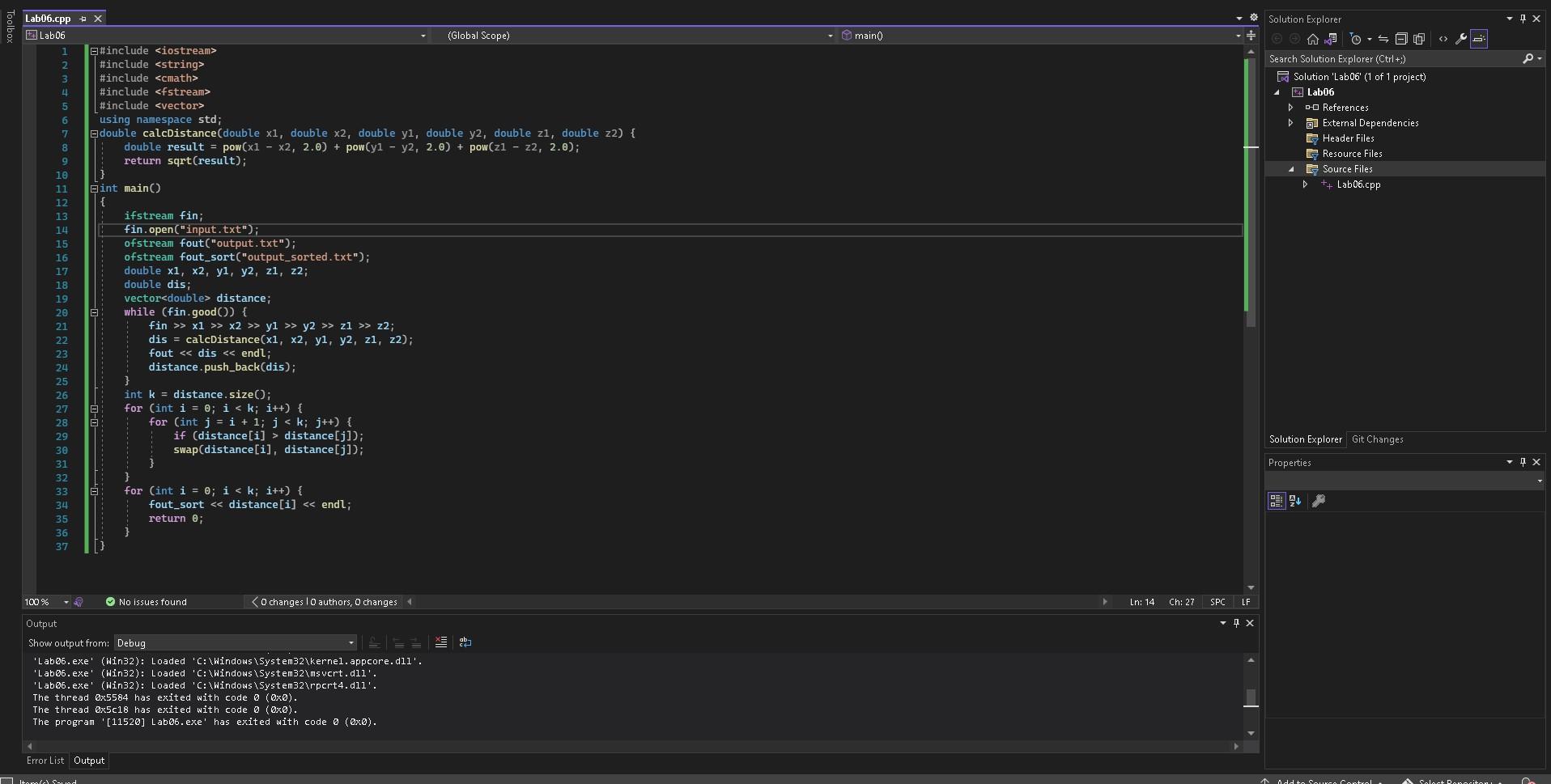 Solved Can't figure out how to read and write the output | Chegg.com