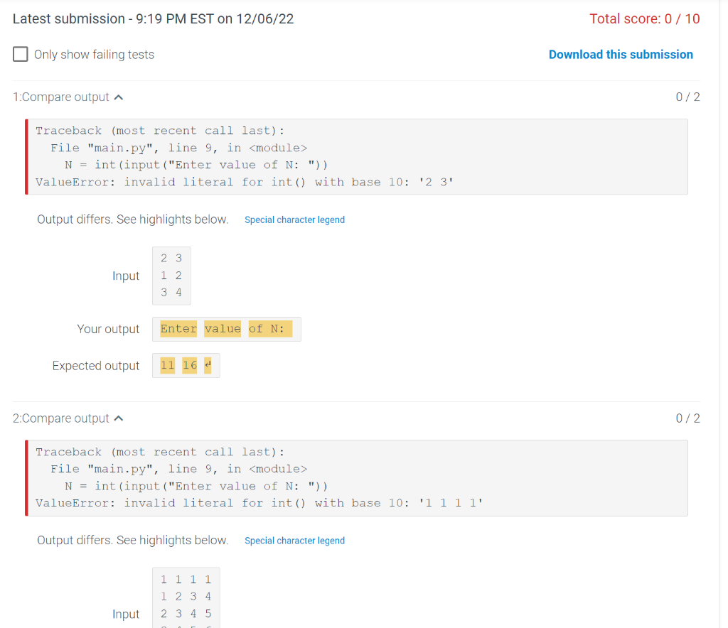 Solved can some help me fix this in python My code | Chegg.com