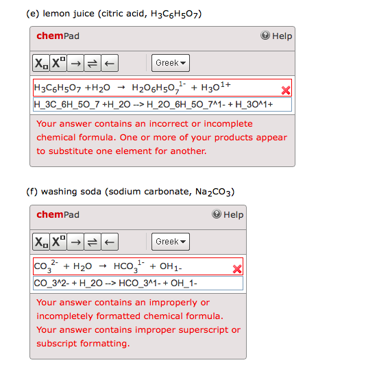 Solved Write net Brønsted equations that show the acidic or