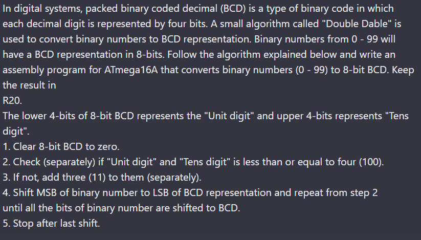 Solved In Digital Systems, Packed Binary Coded Decimal (BCD) | Chegg.com