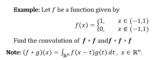 Solved Example: Let f be a function given by | Chegg.com