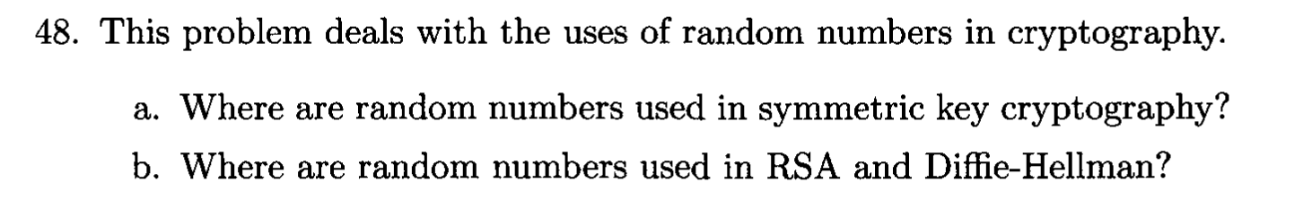 Solved 18. This Problem Deals With The Uses Of Random | Chegg.com