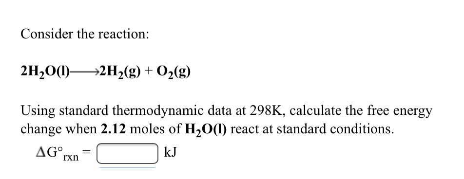 Solved The equilibrium constant, Kp, for the following | Chegg.com