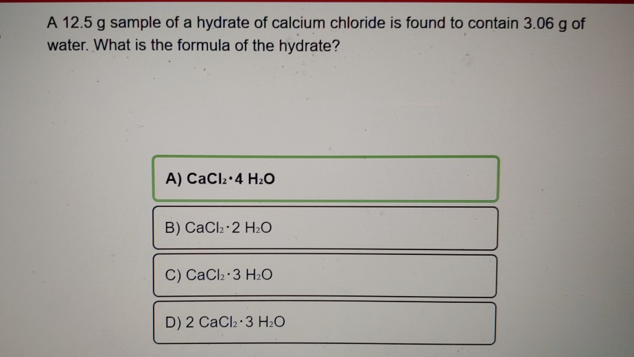 charge of calcium chloride