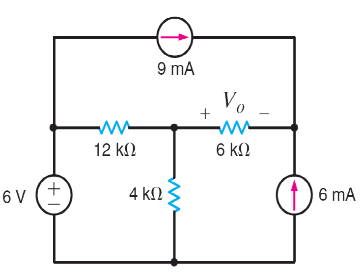 Solved a) Find Vo using nodal analysis. b) Find the power | Chegg.com