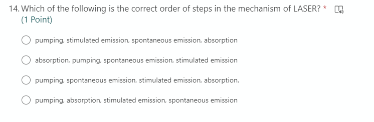 Solved 14. Which of the following is the correct order of | Chegg.com