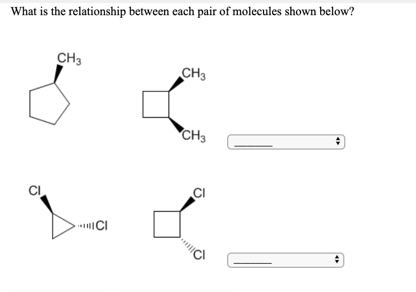 Solved What Is The Relationship Between Each Pair Of 8819