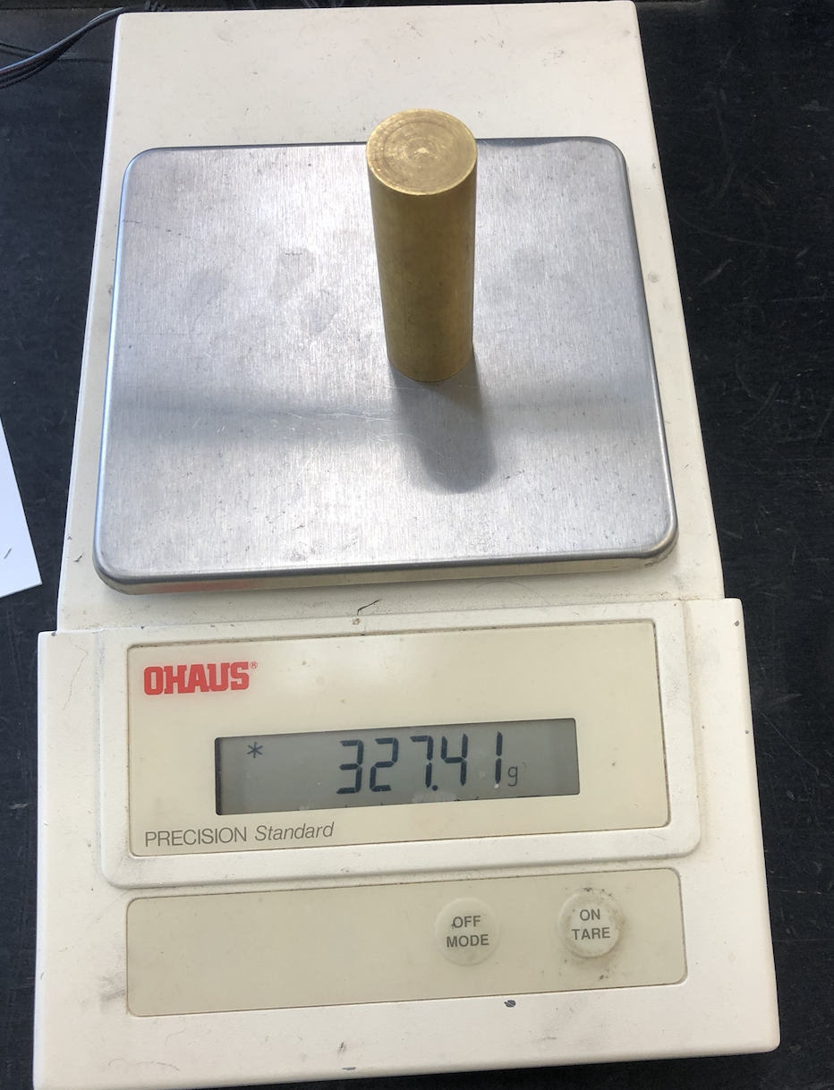 Solved Lab 2: Error Propagation Physics 4AL B. Density of a | Chegg.com