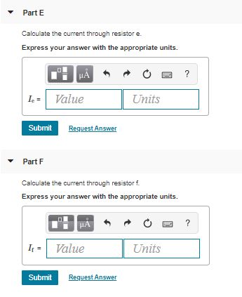 Solved Calculate the current through each resistor in the | Chegg.com