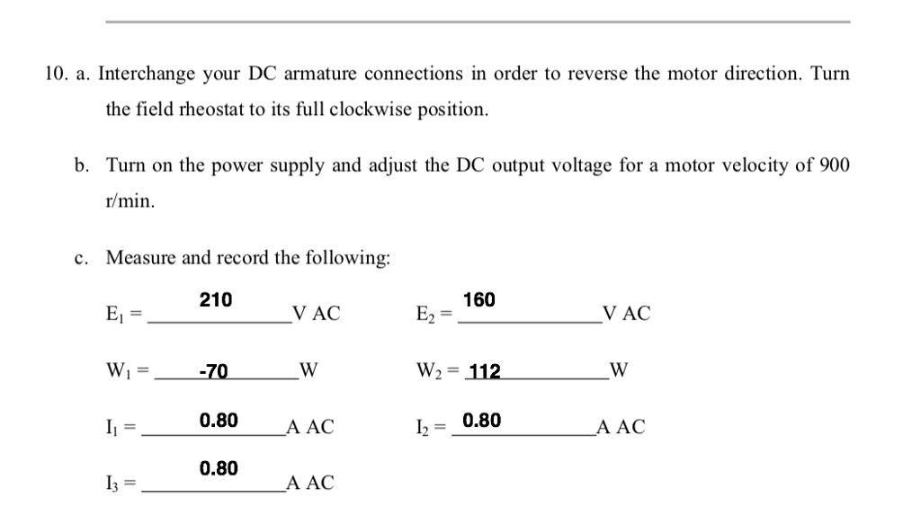 Solved What is the rated velocity and mechanical output | Chegg.com