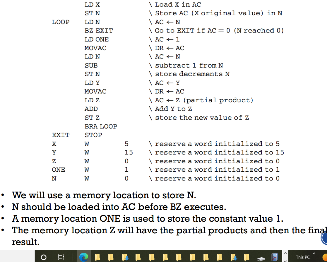 computer architecture homework