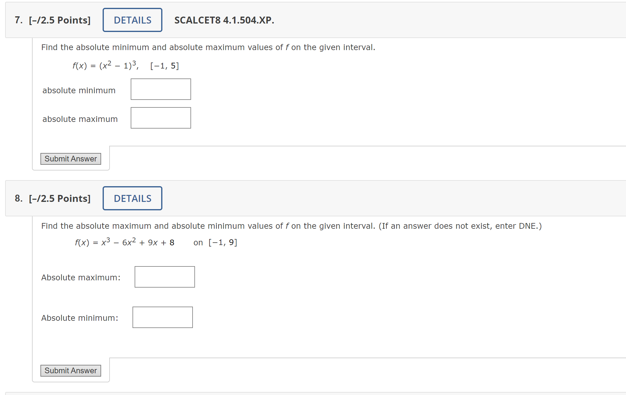 solved-find-the-absolute-minimum-and-absolute-maximum-values-chegg