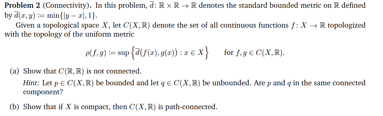 Solved Problem 2 Connectivity In This Problem D R Xr Chegg Com