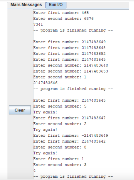 1. Write a program in MIPS assembly language that | Chegg.com