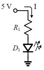 Solved Consider the circuit above where the LED is powered | Chegg.com