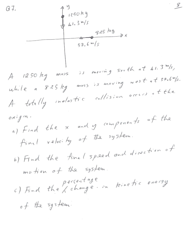 Solved Q7 44 6 1250kg 241 3 M S 825 Ko 37 6 M S A 1250 Chegg Com