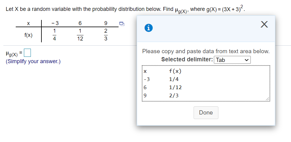 Solved Let X be a random variable with the probability | Chegg.com