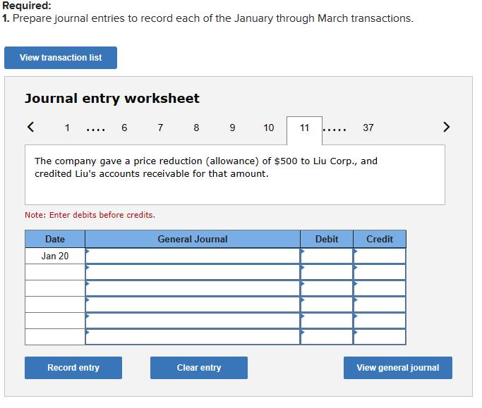 Required: . Prepare journal entries to record each of | Chegg.com