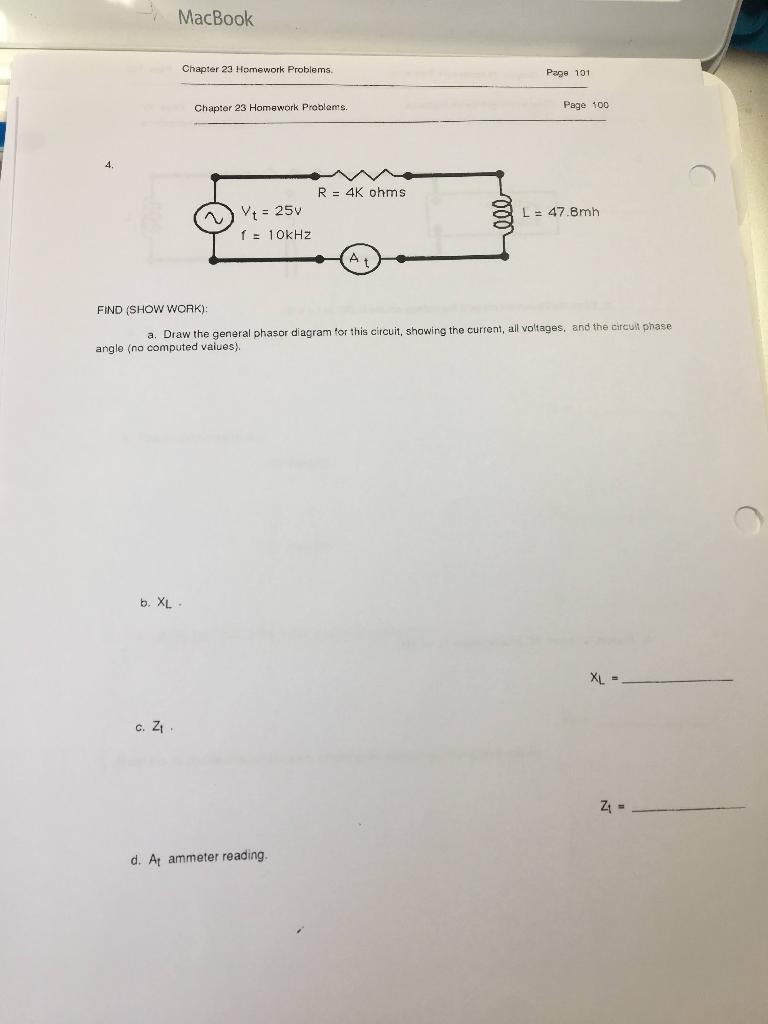 Solved Chapter 23 Homework Problems. Page 99 voltage source | Chegg.com