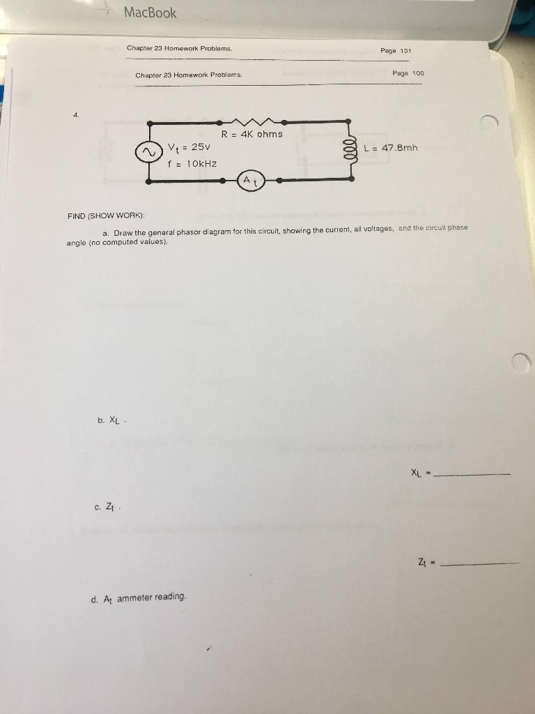 Solved Chapter 23 Homework Problems. Page 99 Voltage Source | Chegg.com