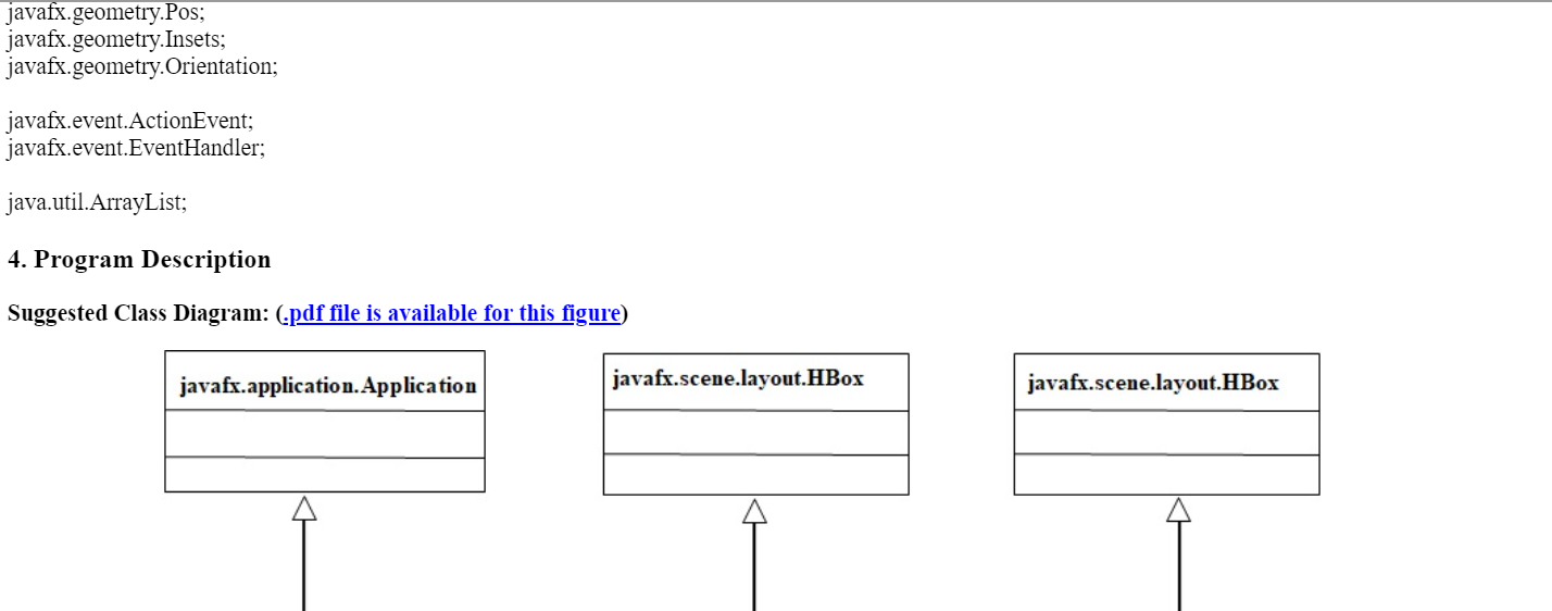 javafx.geometry.Pos; javafx.geometry.Insets; javafx.geometry
