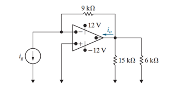 Solved Find Io In The Circuit In (figure 1), Given That Ig = 