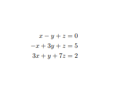 Solved Solve the following systems of linear equations | Chegg.com