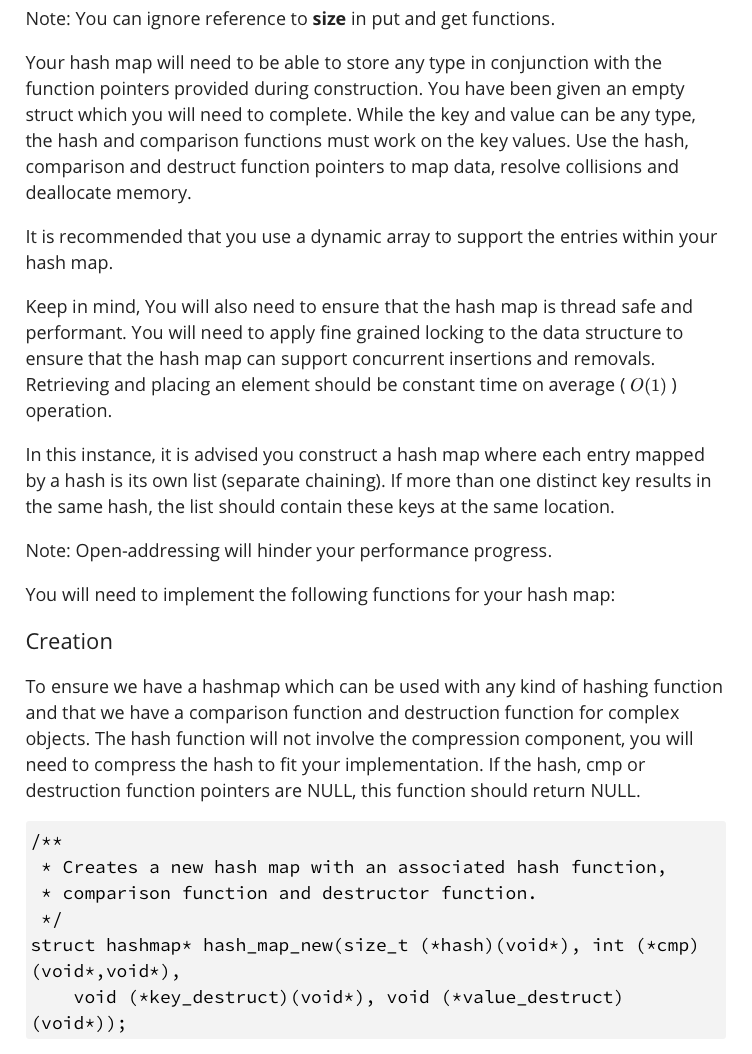 hash map programming-assignment-3 | pdf | string... Please help with this assignment! Would definitely | Chegg.com