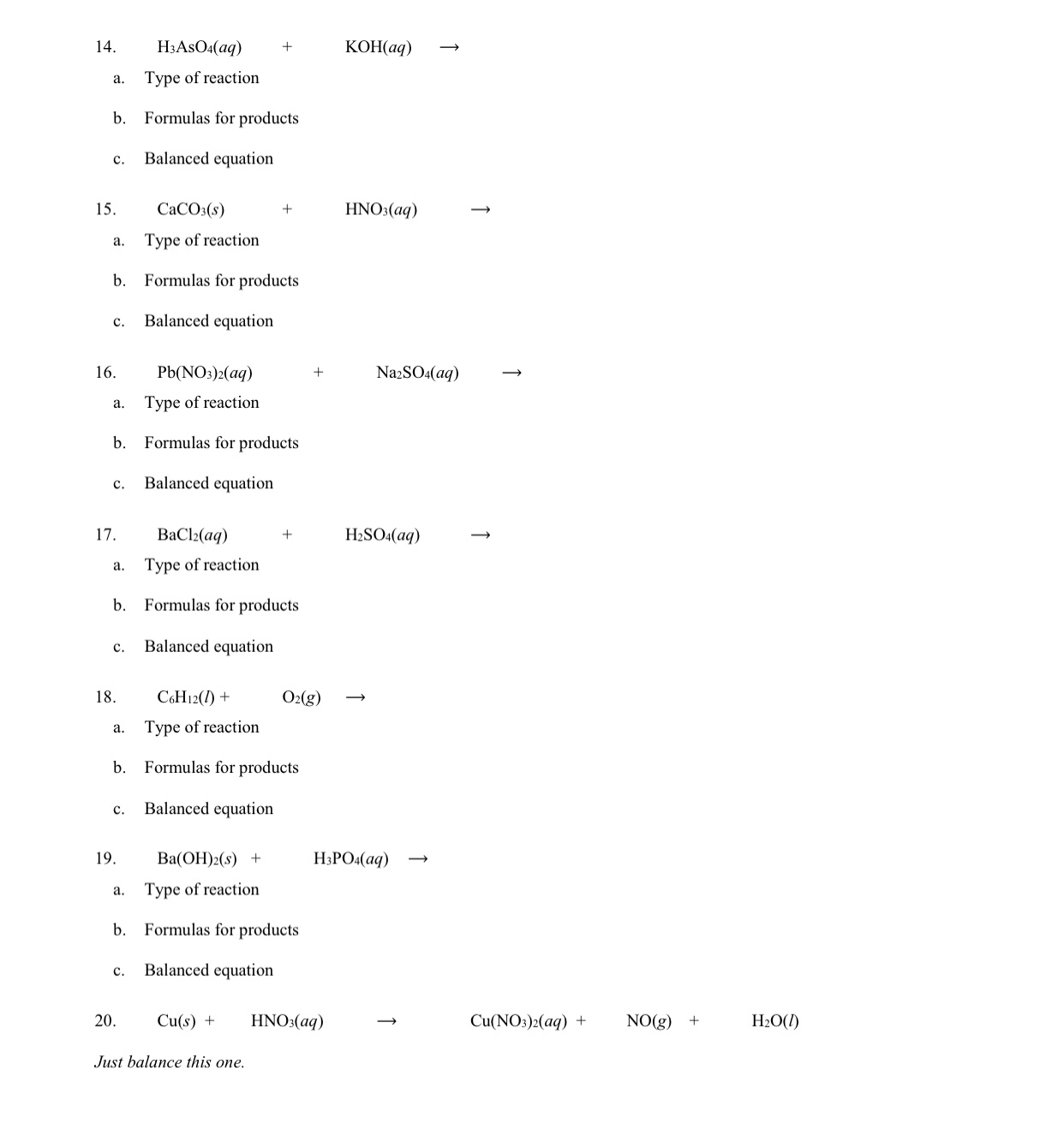 Solved X Predicting Reaction Products Name Directions Chegg Com