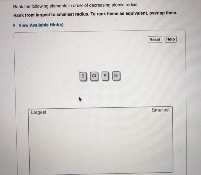 solved-rank-the-following-elements-in-order-of-decreasing-chegg